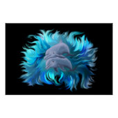 Delphinpaare Poster (Vorderseite)
