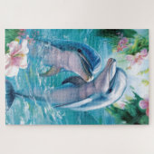 Delphinpaare Puzzle (Horizontal)