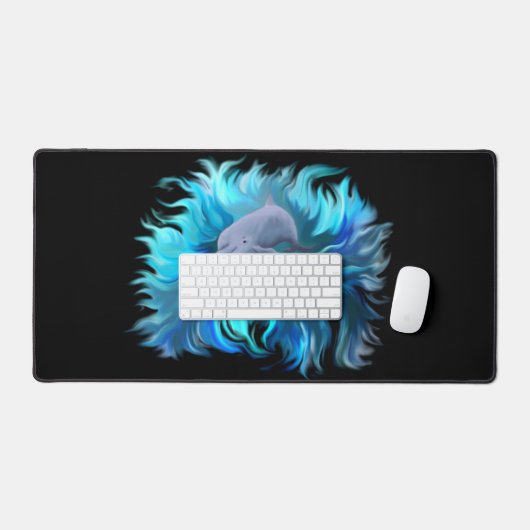 Delphinpaare Schreibtischunterlage (Tastatur & Maus)