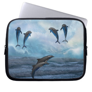 Delphinphantasie Laptopschutzhülle