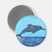 Delphinsprung Magnet (Vorderseite/Rückseite)