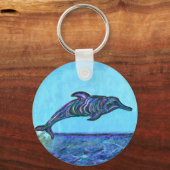 Delphinsprung Schlüsselanhänger (Vorderseite)