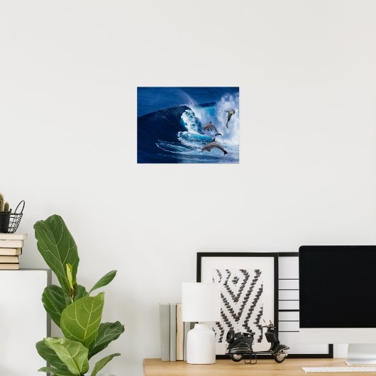 Delphintanz Poster (Heimbüro)