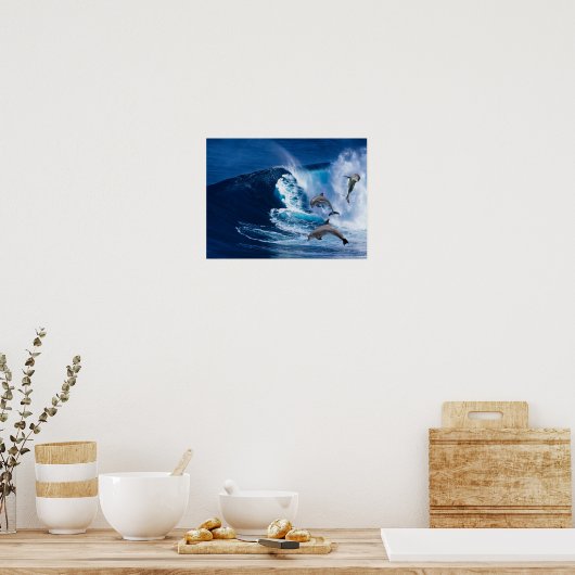 Delphintanz Poster (Küche)