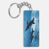 Delphintrio Schlüsselanhänger (Vorderseite links)