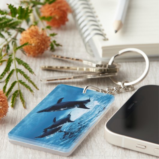 Delphintrio Schlüsselanhänger (Vorderseite rechts)