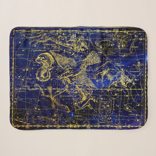 Delphinus-Sternbild-Decke Sherpadecke (Vorderseite (Horizontal))