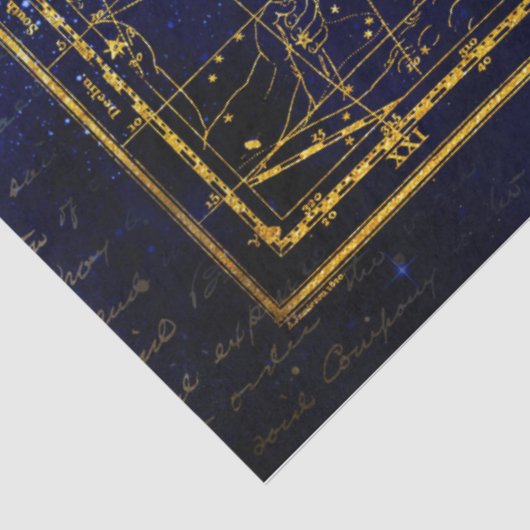 Delphinuskonstellettenpapier Seidenpapier (Ausschnitt)