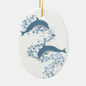 Delphinzieren Keramikornament (Hinten)