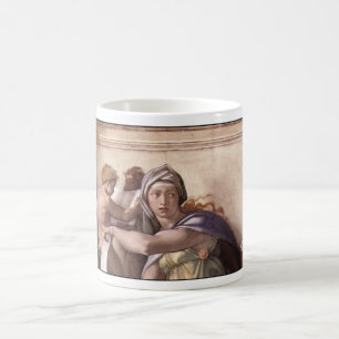 Delphische Sibyl - Fresco-Sixtinische Kapelle Kaffeetasse
