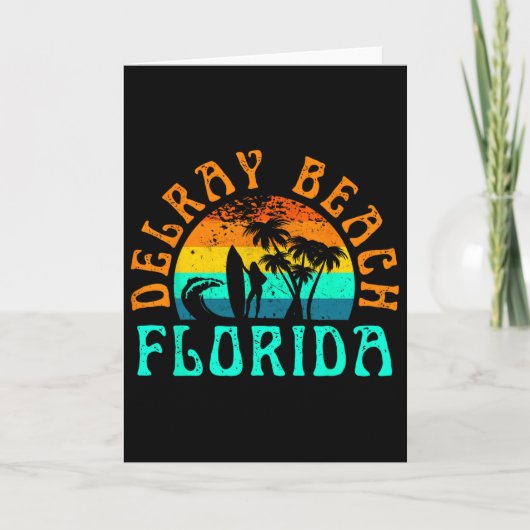 Delray Beach _1 Karte (Vorderseite)