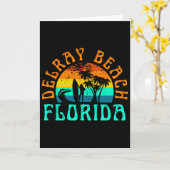 Delray Beach _1 Karte (Gelbe Blume)