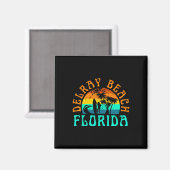 Delray Beach _1 Magnet (Vorderseite/Rückseite)