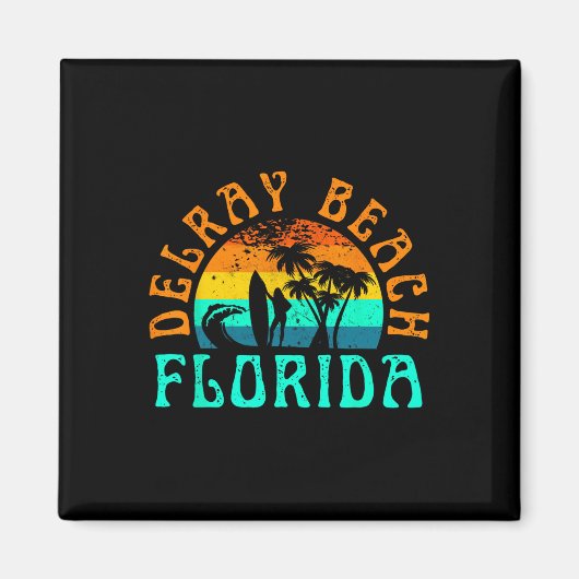 Delray Beach _1 Magnet (Vorne)