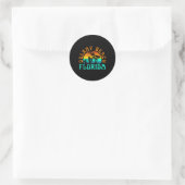 Delray Beach _1 Runder Aufkleber (Tasche)