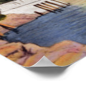 Delray Beach Florida Canal Scene Poster (Ecke)
