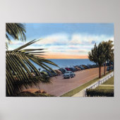 Delray Beach Florida entlang der Küste 1940 Poster (Vorne)