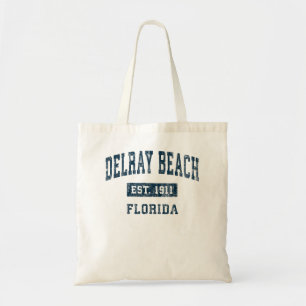 Delray Beach Florida FL Vintag Sports Design Navy Tragetasche