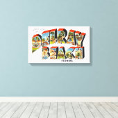 Delray Beach Florida Leinwanddruck (Insitu (Holzboden))