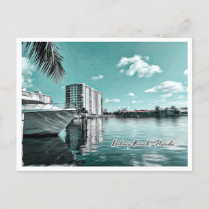DELRAY BEACH FLORIDA POSTKARTE