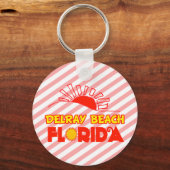 Delray Beach, Florida Schlüsselanhänger (Vorderseite)