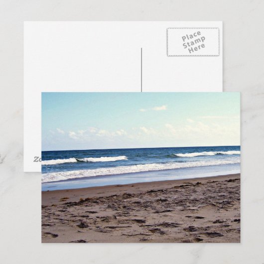 Delray Beach Küstenblick Postkarte (Vorne/Hinten)