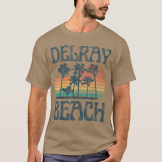 Delray Florida Strand Sommerurlaub Vintage T-Shirt