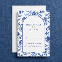 Delsoftware-Inspiriert Blue Floral arch Response-u