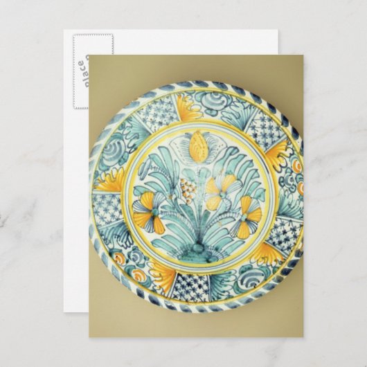 Delsoftware-Ladegerät von Bluedash, Lambeth-Töpfer Postkarte (Vorne/Hinten)