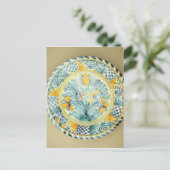 Delsoftware-Ladegerät von Bluedash, Lambeth-Töpfer Postkarte (Stehend Vorderseite)