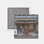 Delsoftwareshop in Delft Magnet (Vorderseite/Rückseite)