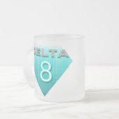 Delta 8 mattglastasse (Vorderseite Links)