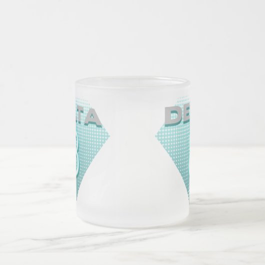 Delta 8 mattglastasse (Mittel)