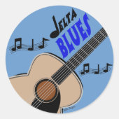 Delta Blues Sticker (Vorderseite)