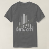 Delta City The Future hat eine Silver Lining T-Shirt (Design vorne)