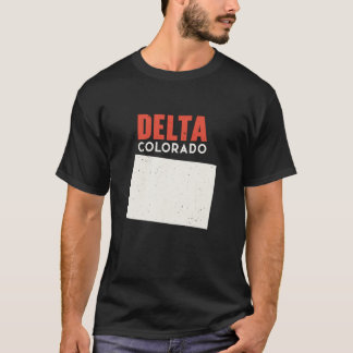 Delta Colorado USA Staat America Travel Coloradoa T-Shirt