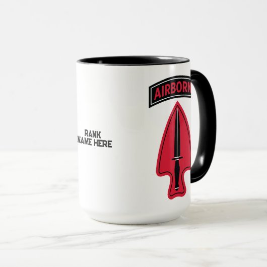 Delta der Spezialeinheiten Tasse (VorderseiteRechts)