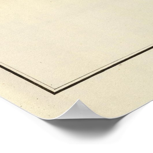 Delta des Mississippi Poster (Ecke)