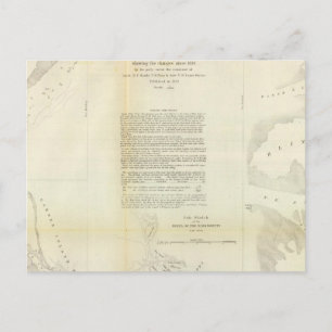 Delta des Mississippi Postkarte