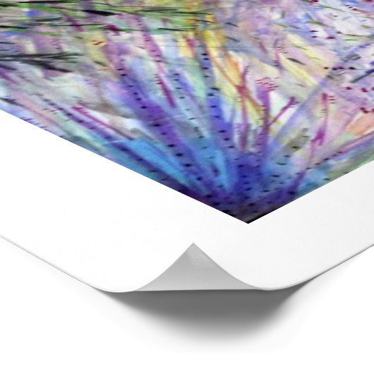 Delta-Dusche - Druck Poster (Ecke)