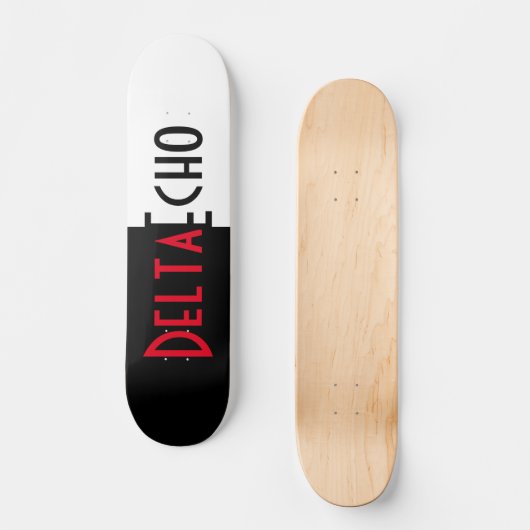 Delta, Echo Skateboard (Vorderseite)