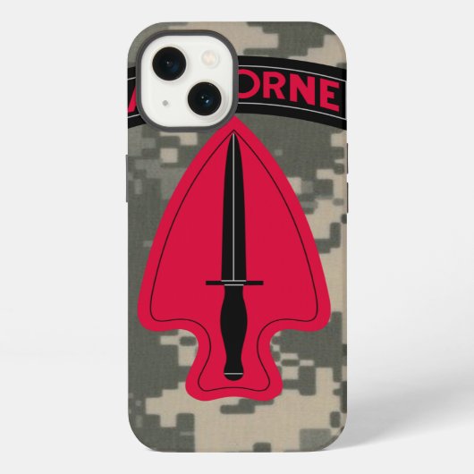 Delta Force - ARMY SPECIAL OPERATIONS COMMAND iPhone Hülle (Rückseite)