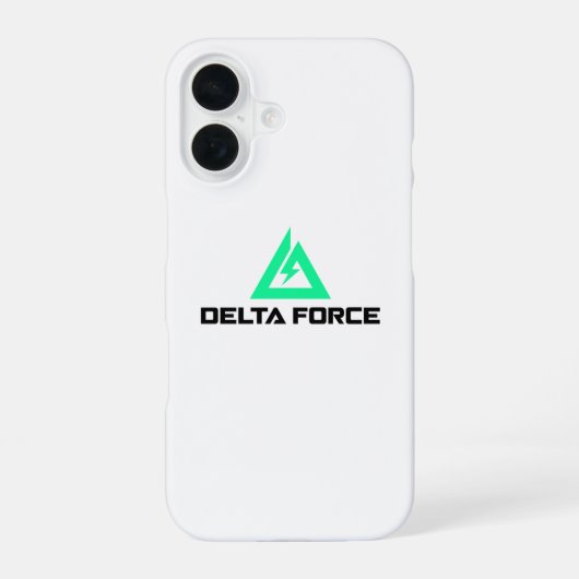 Delta Force iPhone 16 Hülle (Rückseite)