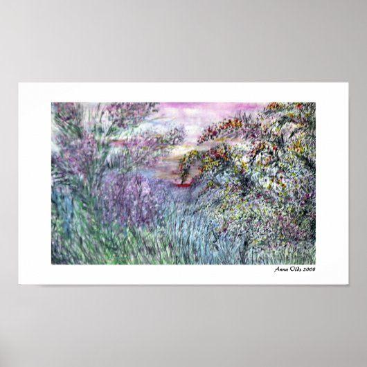 Delta-Frühjahr-Druck Poster (Vorne)