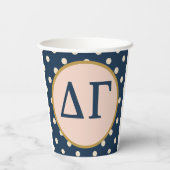 Delta Gamma Pappbecher (Rückseite)