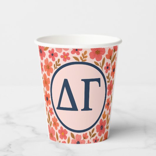 Delta Gamma Pappbecher (Rückseite)