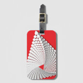 Delta Gepäckanhänger (Vorderseite Vertikal)