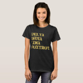 Delta India Lima Foxtrot Army T-Shirt (Vorne ganz)