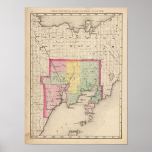 Delta Landkreis Michigan Poster