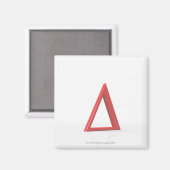 Delta Magnet (Vorderseite/Rückseite)